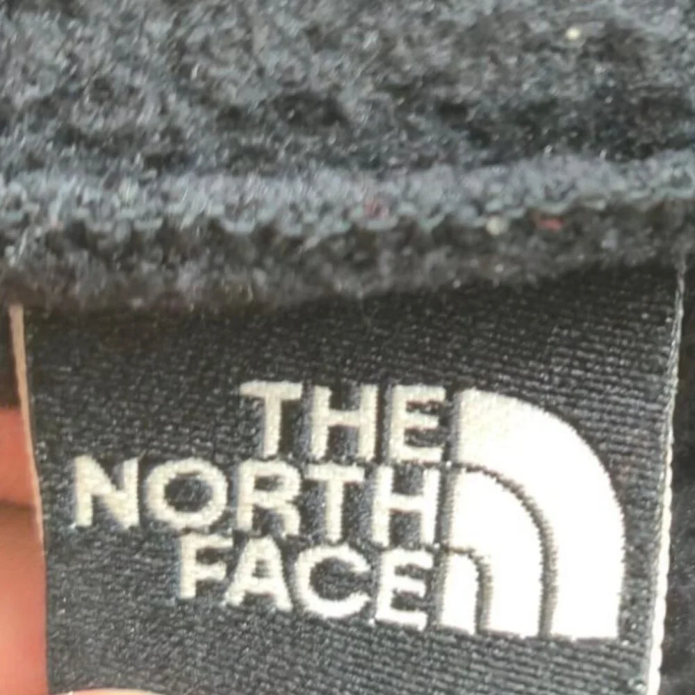 Vtg NORTH FACE Vest men L Black Fleece Half Dome Gorpcore USA Outdoor Camping - Picture 6 of 7